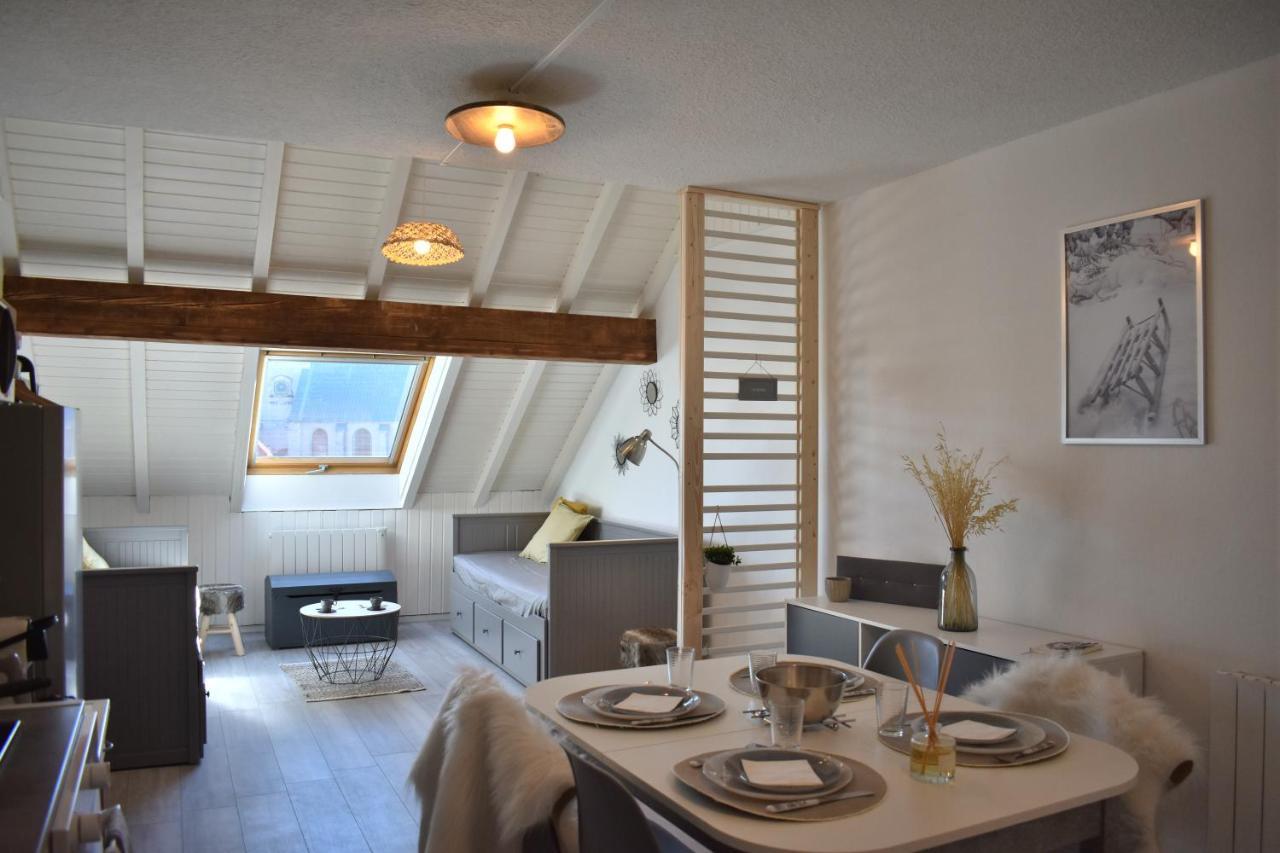 Charmant Studio, Le Petit Gris Des Montagnes 穆特 外观 照片