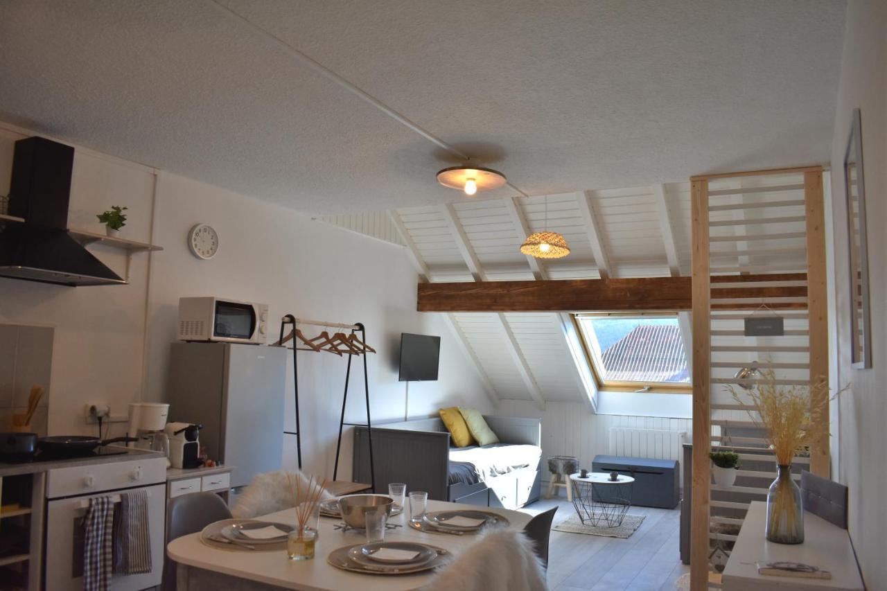 Charmant Studio, Le Petit Gris Des Montagnes 穆特 外观 照片